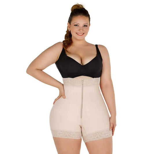 Plus Size Shaping Bodysuit for Tummy Control & Lift