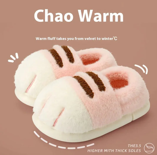 Inner Velvet Thick Soft Fluffy Slippers